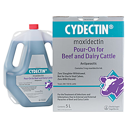 Bayer Cydectin Pour-On - 5 Liter