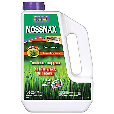 MossMax 6 lb Lawn Moss Killer Granules