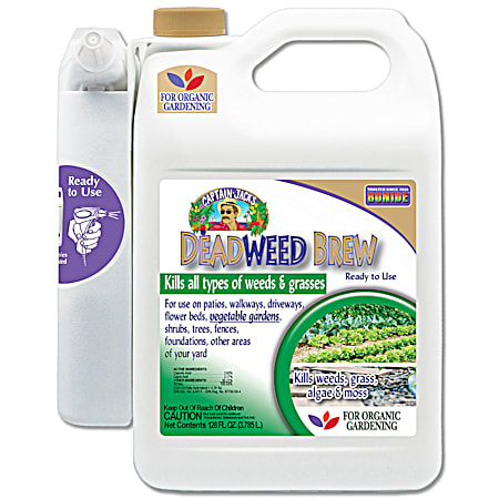 1 gal CAPTAIN JACK'S Deadweed Brew Ready-to-Use Wand