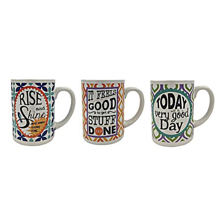 25 oz Optimistic Mugs - Assorted