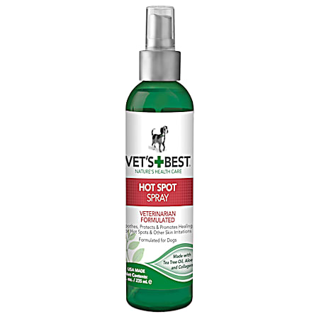 Vet's Best 8 oz Hot Spot Spray for Dogs