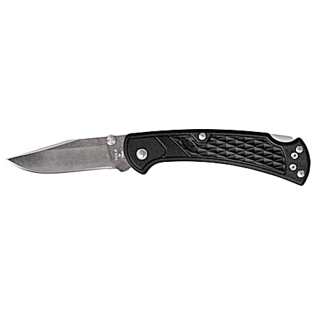 112 Slim Select Black Pocket Knife