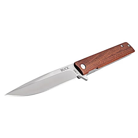 Buck Knives Wood Decatur Folding Knife