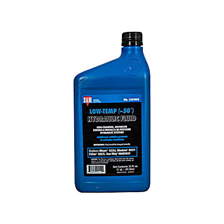 Low-Temp Blue Hydraulic Fluid