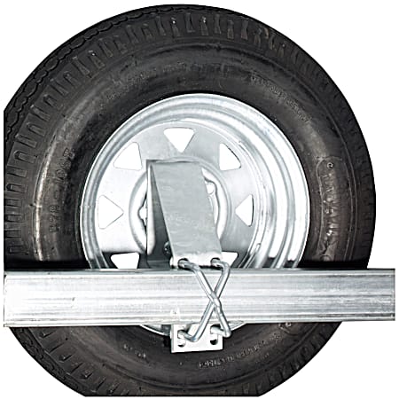 Adjustable Heavy-Duty Steel Offset Spare Tire Carrier
