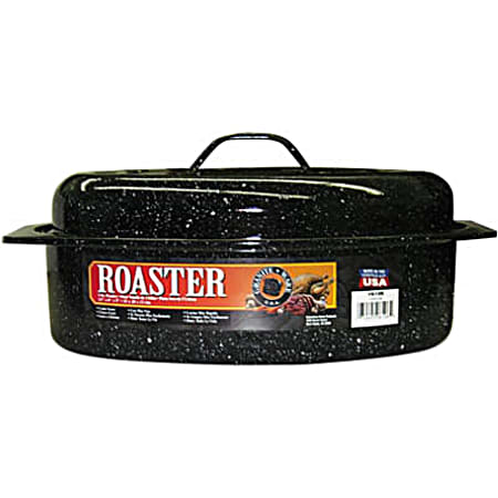 13 In. Covered Oval Roaster