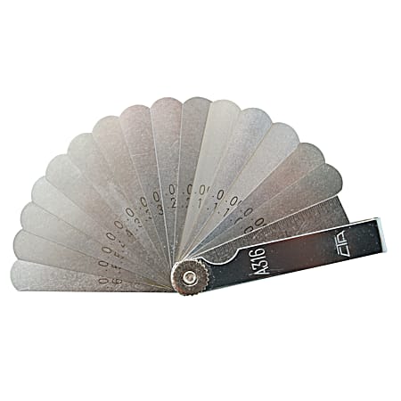CTA 15-Blade Standard Feeler Gauge