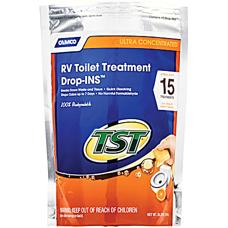 TST RV Toilet Treatment 15 Pk. Drop-Ins