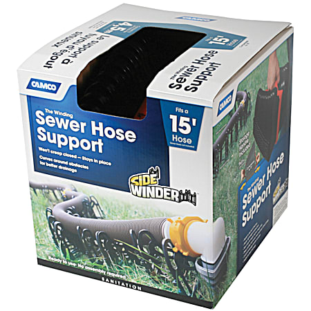 Sidewinder RV Sewer Hose Support