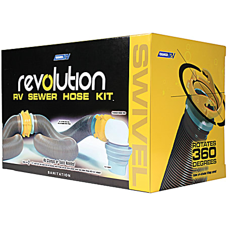 RV Revolution Swivel Sewer Hose Kit