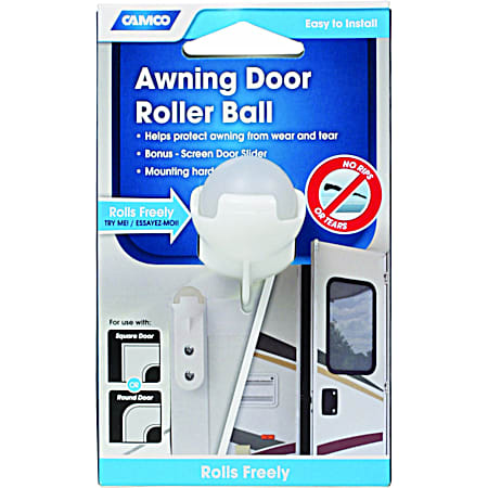 Awning Door Roller Ball w/ Screen Door Slider