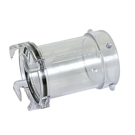 5 in Clear RV Sewer Extender