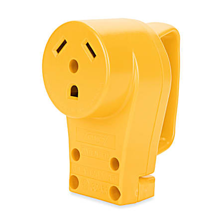 Camco Power Grip 30A Female Plug Replacement Receptacle