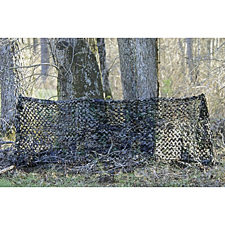 38 in x 10 ft Green & Brown Quick Set Portable Ground Blind