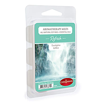 Refresh 2.5 oz Green Aromatherapy Wax Melts