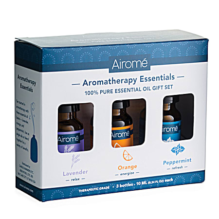 10 ml Aromatherapy Essentials Set - 3 pk