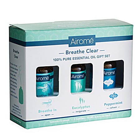 10 ml Breathe Clear Aromatherapy Set - 3 pk