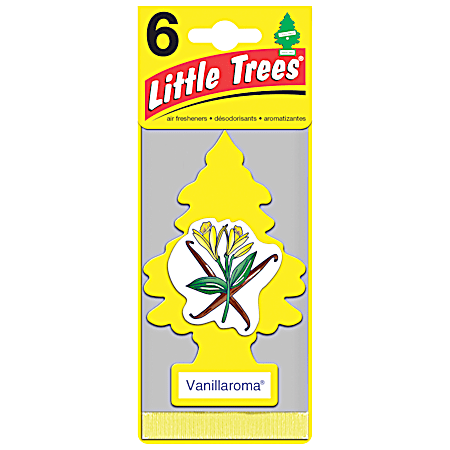 6 Pk. Air Freshener - Vanillaroma