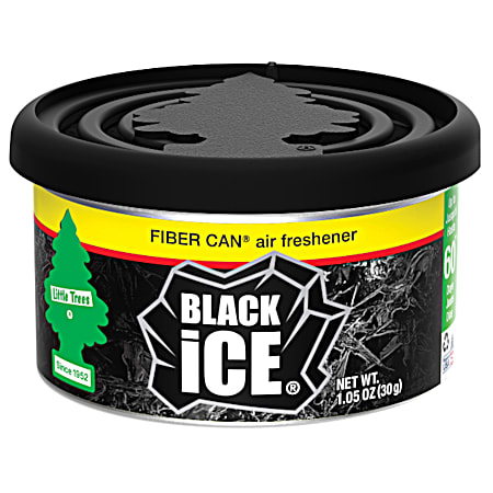 Black Ice Fiber Can Air Freshener