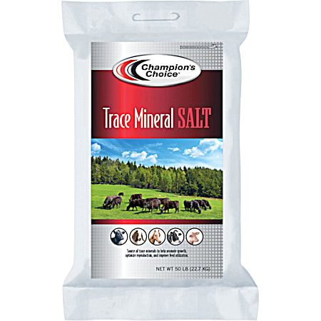 50 lb Trace Mineral Salt Bag