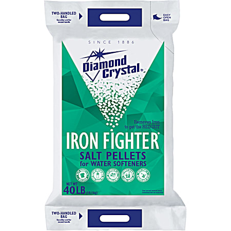 Iron Fighter 40 lb Water Softener Salt Pellets