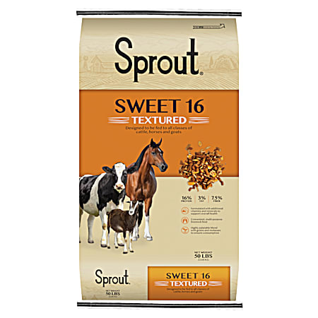 Sprout 50 lb Textured Sweet 16
