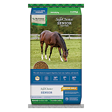 SafeChoice Senior Pelleted Horse Feed