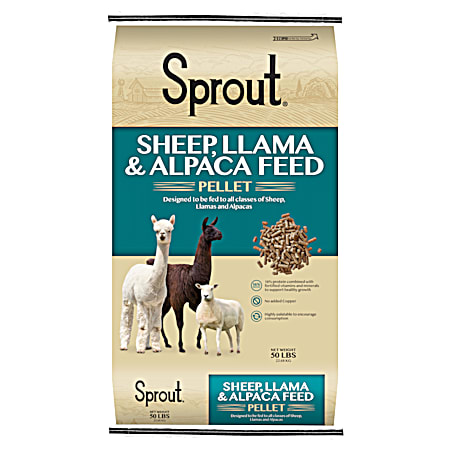 Sheep, Llama & Alpaca Pellet Feed