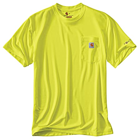 Men's Big & Tall Force Brite Lime Color Enhanced Short-Sleeve T-Shirt