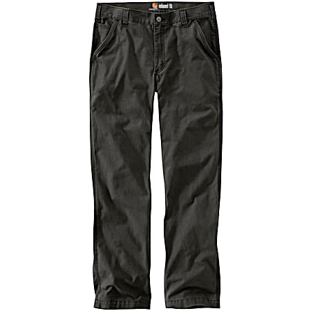 Men's Rigby Rugged Flex Peat Relaxed Fit Straight Leg Dungaree Work Pants