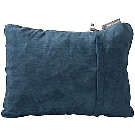 Medium Blue Compressible Camping Pillow