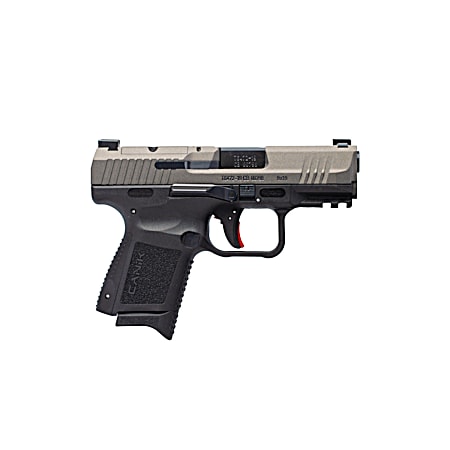 Gray/Black TP9 Elite Sub Compact 9mm Warren Sights Handgun
