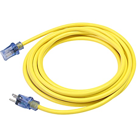 ProStar 16/3 SJTW Yellow Lighted Extension Cord