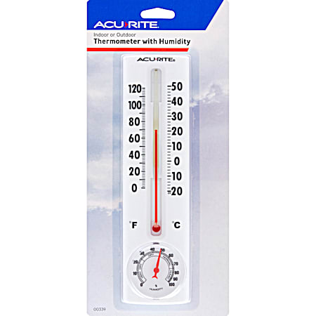 8.5 in Thermometer/Hygrometer