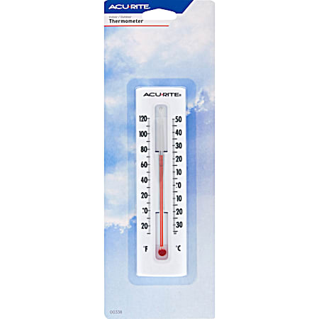 6.5 in Indoor/Outdoor Weather Thermometer