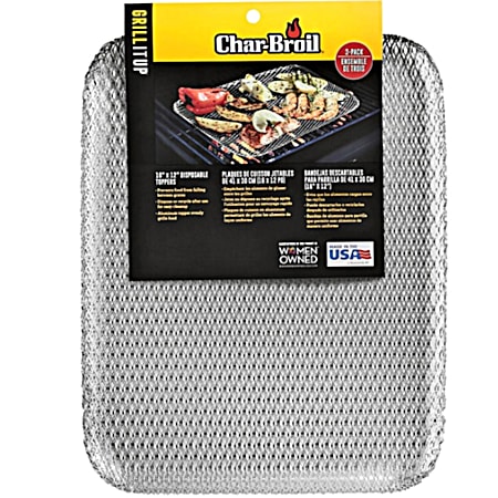 Char-Broil 3 Pc Disposable Toppers