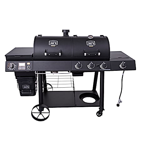 Rider Combo Pellet and Gas Grill