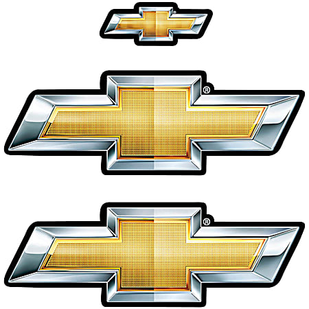  Holographix Chevy Bowties Decals