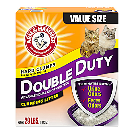Double Duty Clumping Cat Litter