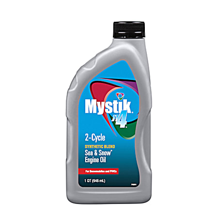 Mystik 2-Cycle Sea & Snow Synthetic Blend Engine Oil