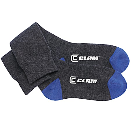 Adult Grey Merino Wool Socks