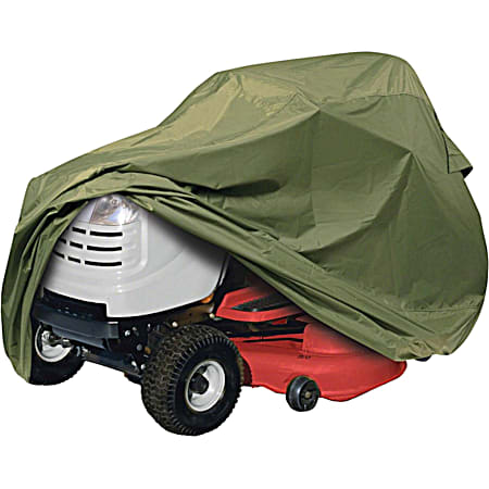 Medium Olive Lawn Tractor Cover