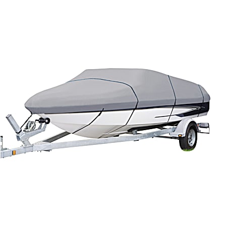 Gray StormPro Boat Cover