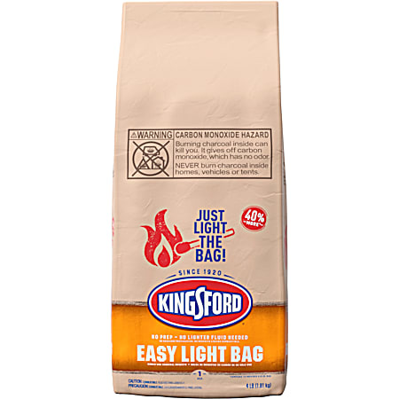 Easy Light One Time Use Bag of Charcoal Briquetes