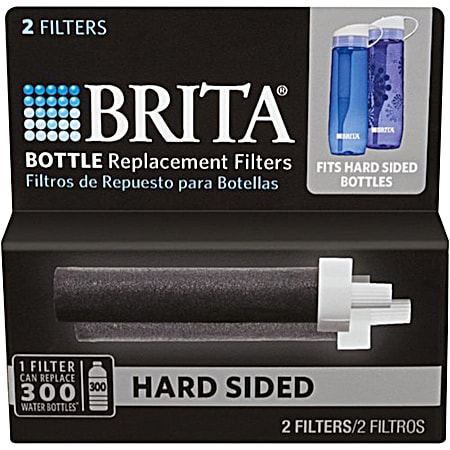 Hard-Sided Bottle Filters - 2 Pk