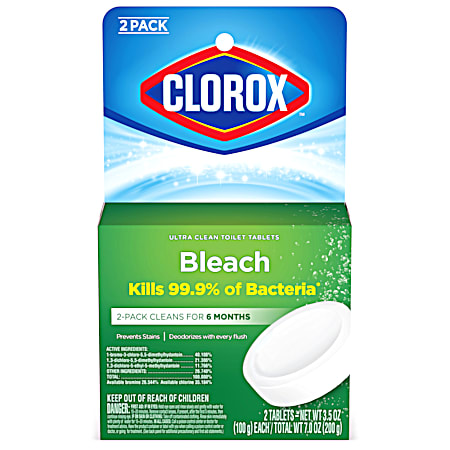 Clorox Automatic Toilet Bowl Cleaner Bleach - 2 Pk.