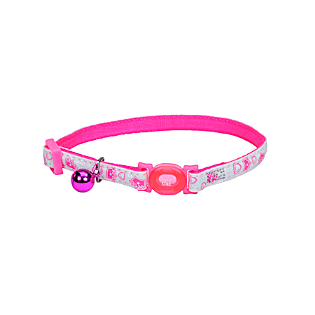 Glowing Pink Queen Glowing Collar