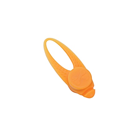 Orange Silicone Blinker Safety Light for Dogs