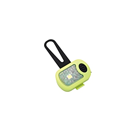 Yellow USB Blinker Light for Dogs