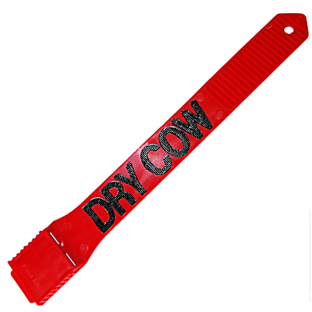 Dry Cow Red Leg Band